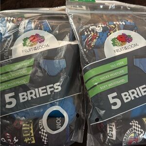 Fruit of the Loom Biy’s Briefs 2 5-Packs